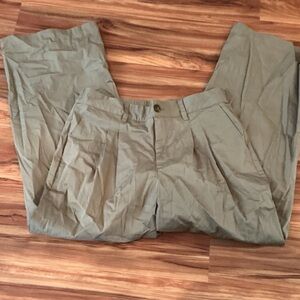 Lands' End Women's Olive Chinos